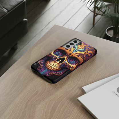 Paisley Skull - Samsung Galaxy Tough Case