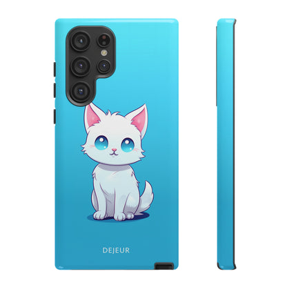 Blue Eyed Cutey Cat - Samsung Galaxy Tough Case