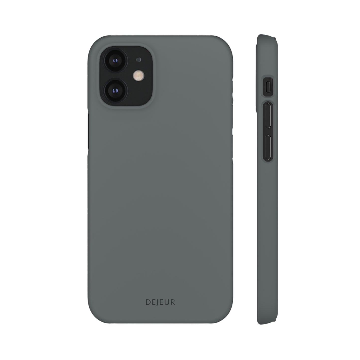 Graphite Grey B - iPhone Snap Case