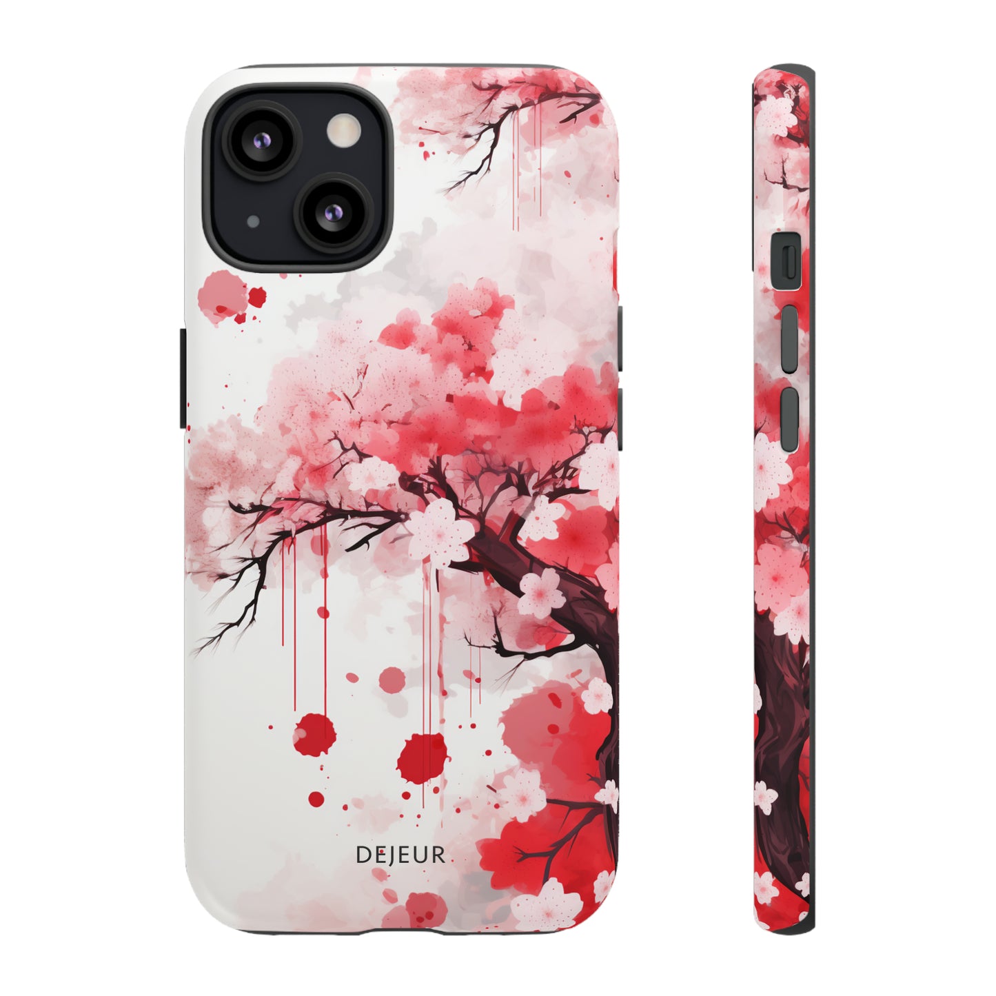 Cherry Blossom Painting - iPhone Tough Case