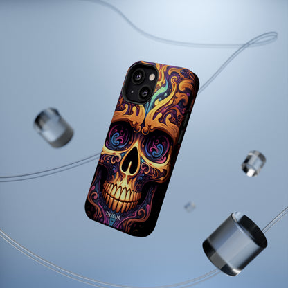 Paisley Skull - iPhone MagSafe Tough Case