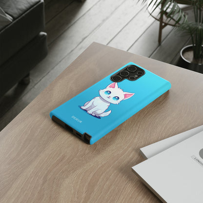 Blue Eyed Cutey Cat - Samsung Galaxy Tough Case