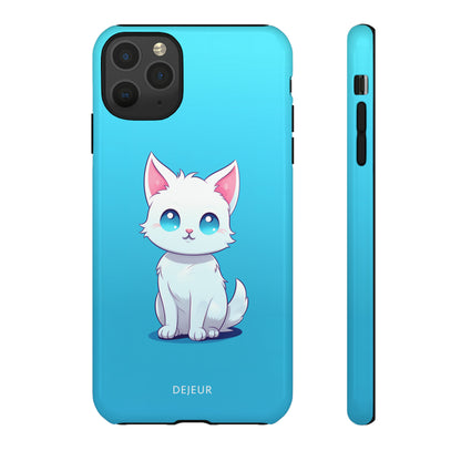 Blue Eyed Cutey Cat - iPhone Tough Case