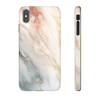 Ash Sandstone Marble - iPhone Snap Case