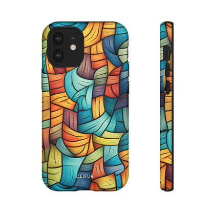 Curved Line Slats - iPhone Tough Case