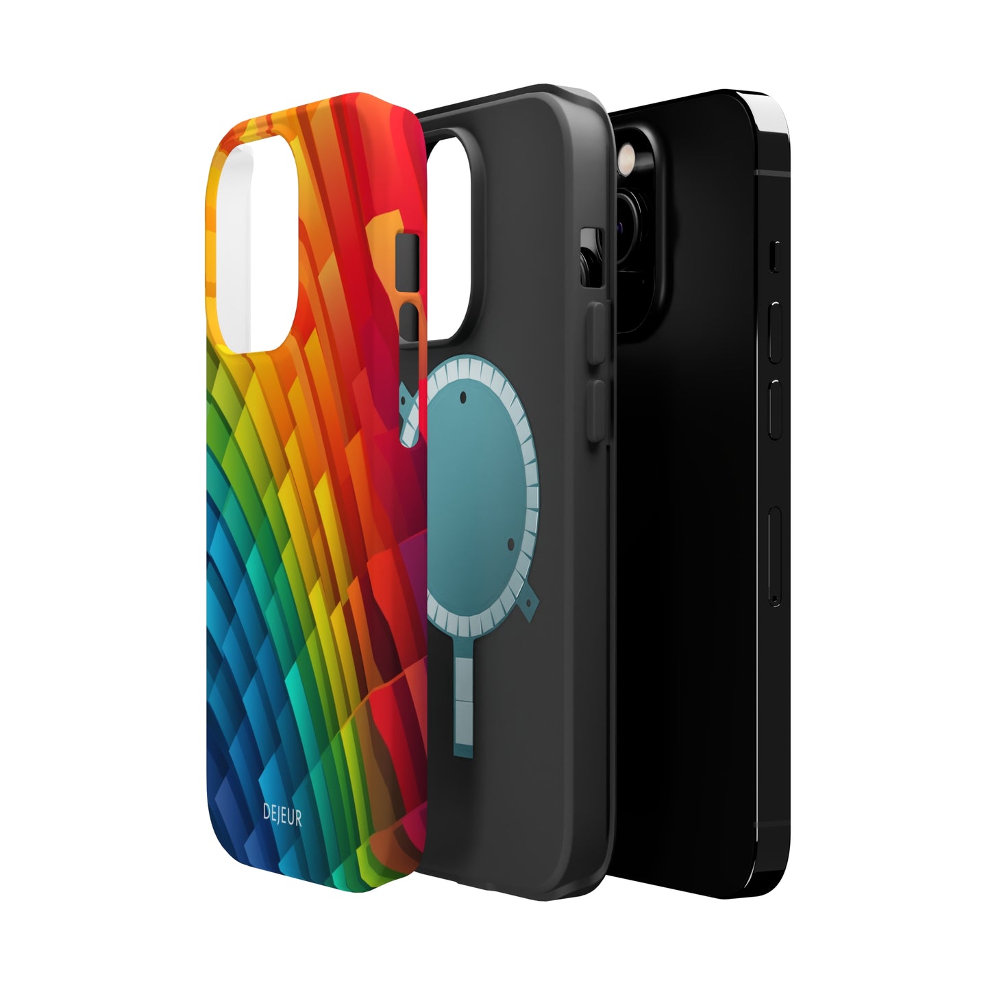 Rainbow Bars - iPhone MagSafe Tough Case