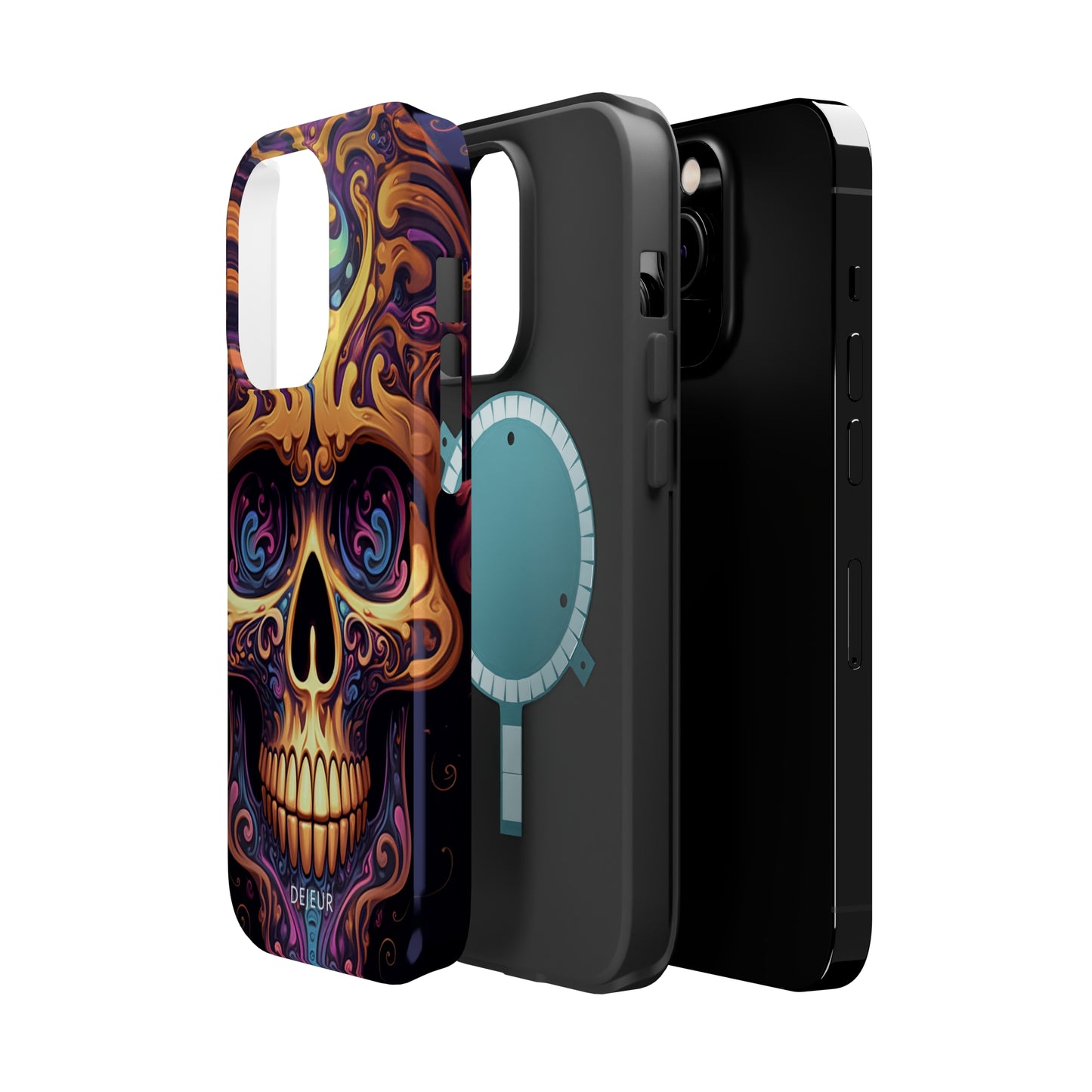 Paisley Skull - iPhone MagSafe Tough Case