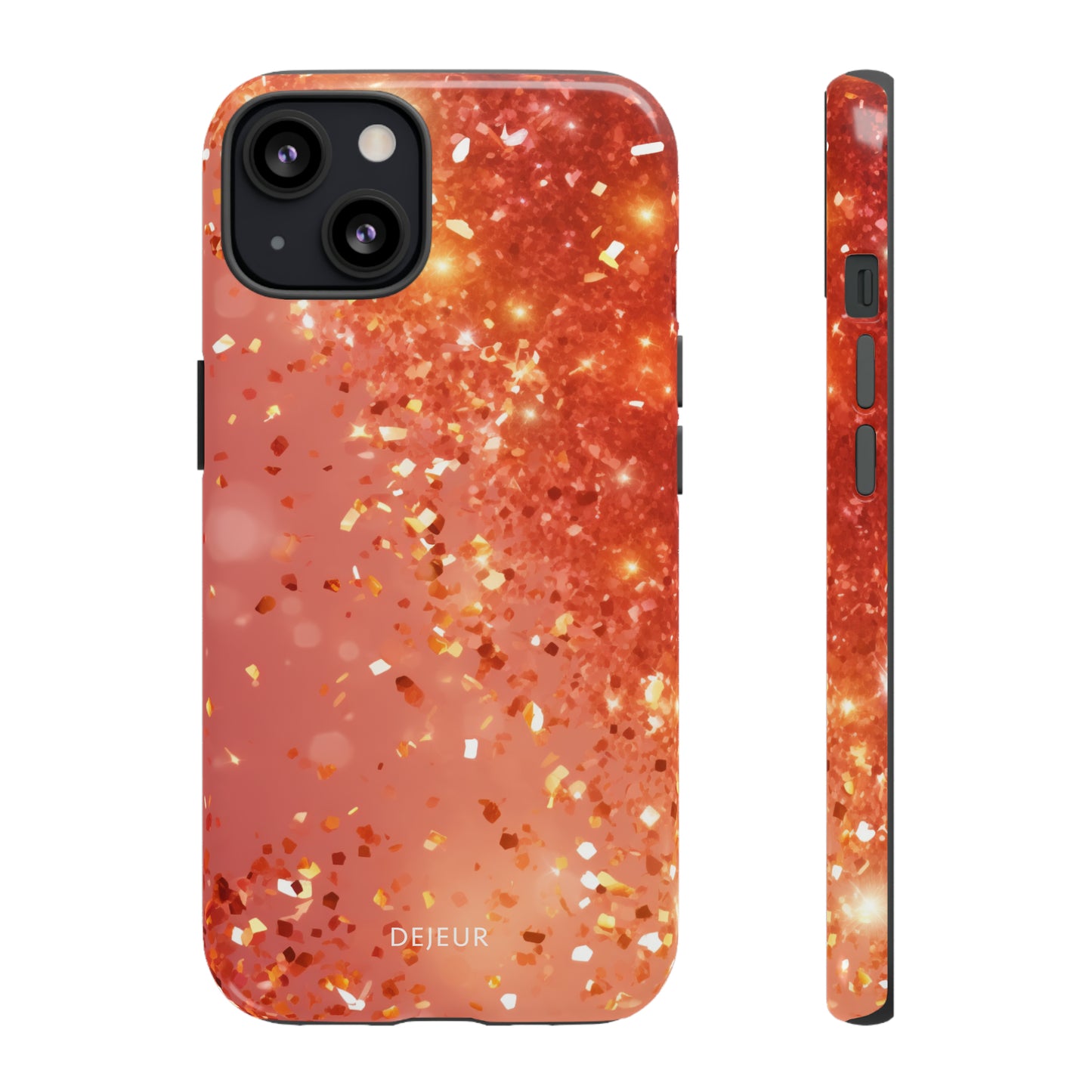 Rose Confetti Glitter - iPhone Tough Case