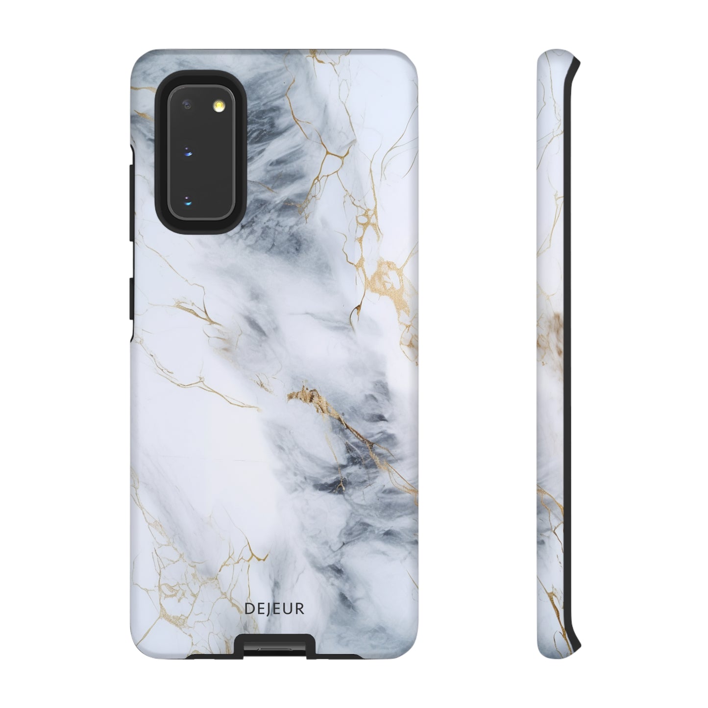 White Gold Marble - Samsung Galaxy Tough Case