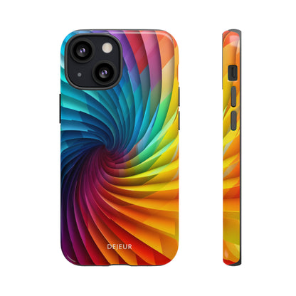 Rainbow Spiral - iPhone Tough Case