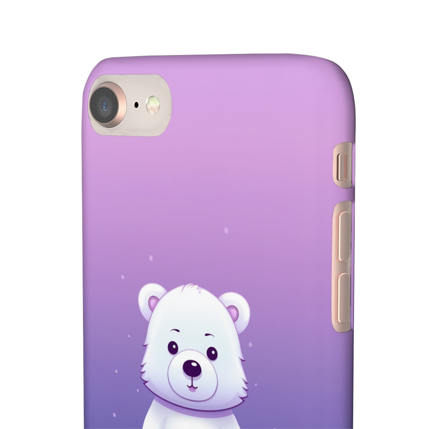 Violet Bear - iPhone Snap Case