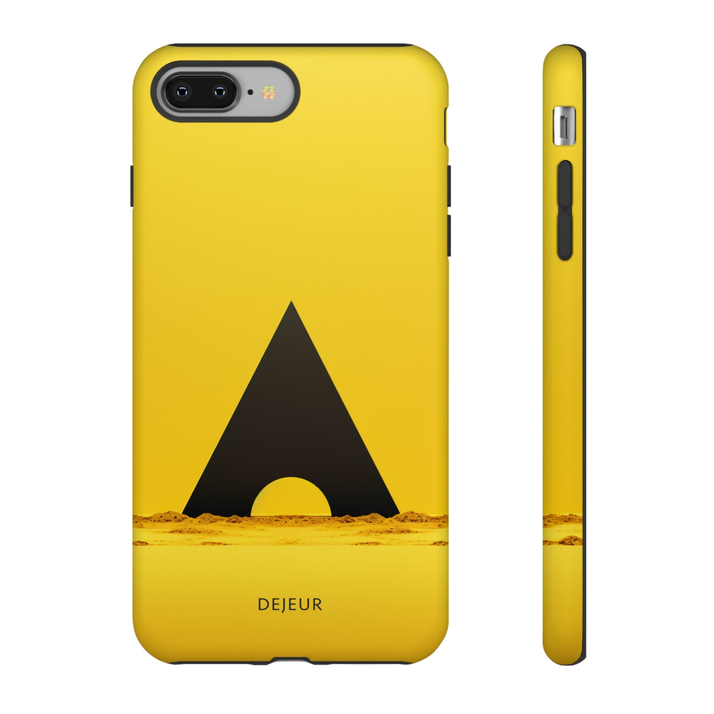 Sun Triangle Yellow - iPhone Tough Case