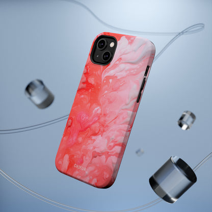 Rose Pink Marble - iPhone MagSafe Tough Case