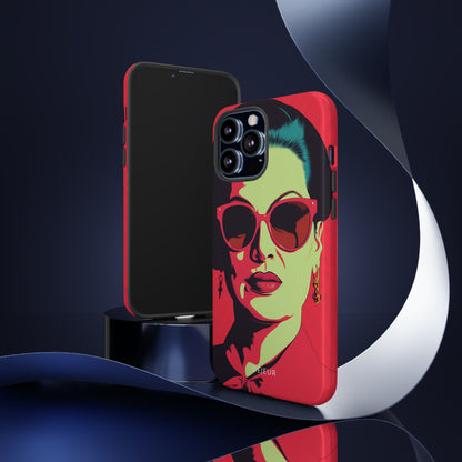 Umm Kulthum Red - iPhone Tough Case