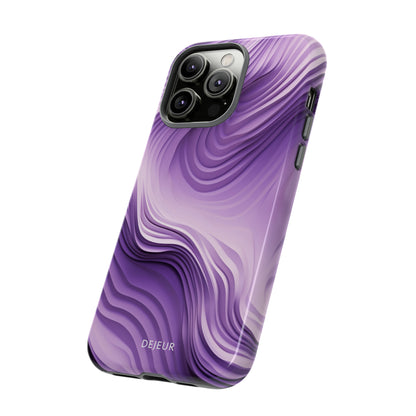 Violet Waves - iPhone Tough Case