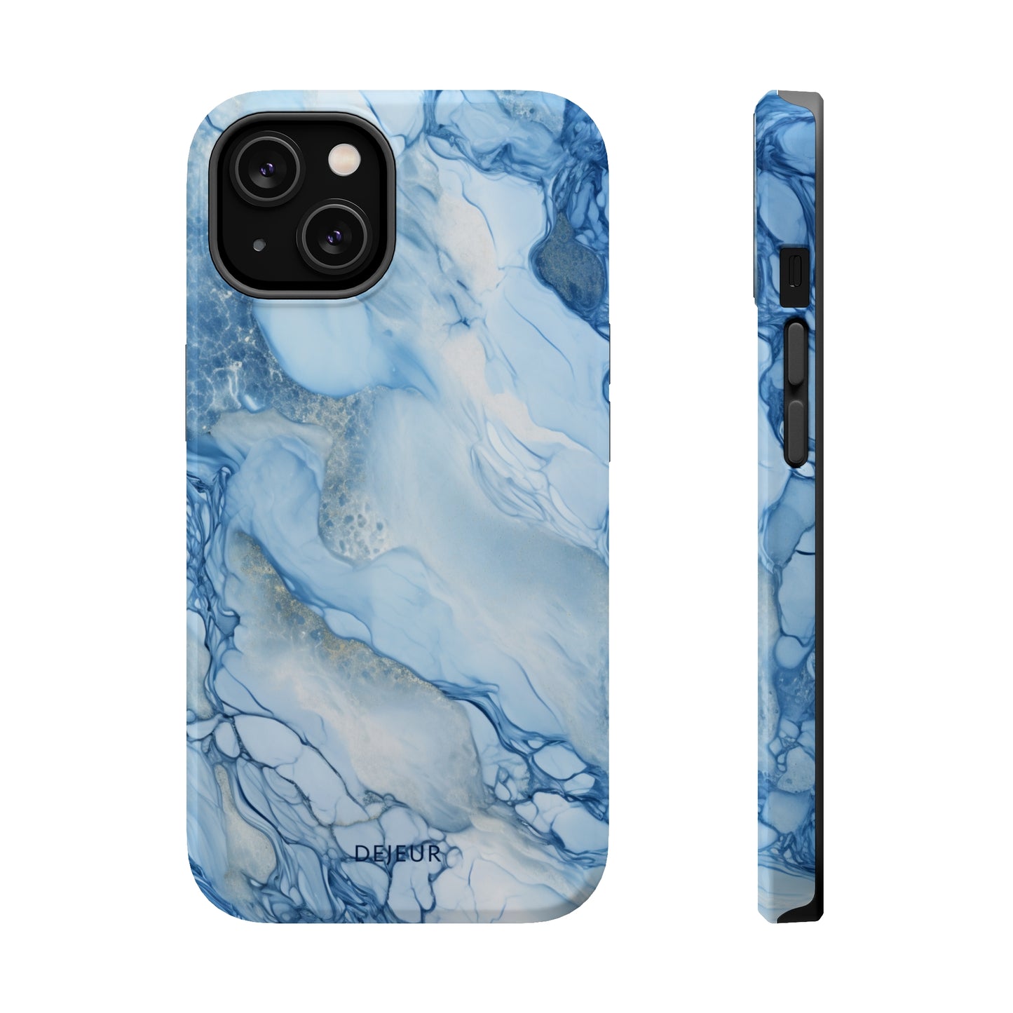 Sky Blue Marble - iPhone MagSafe Tough Case