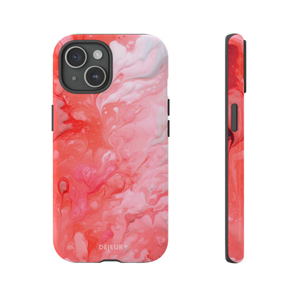 Rose Pink Marble - iPhone Tough Case