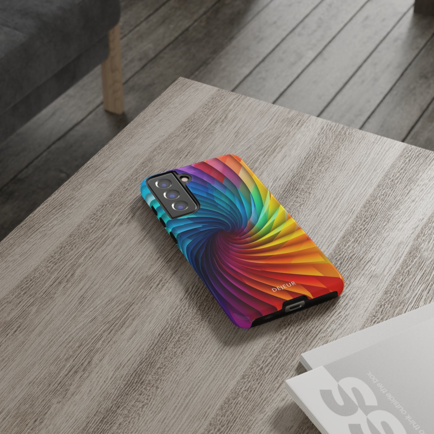 Rainbow Spiral - Samsung Galaxy Tough Case