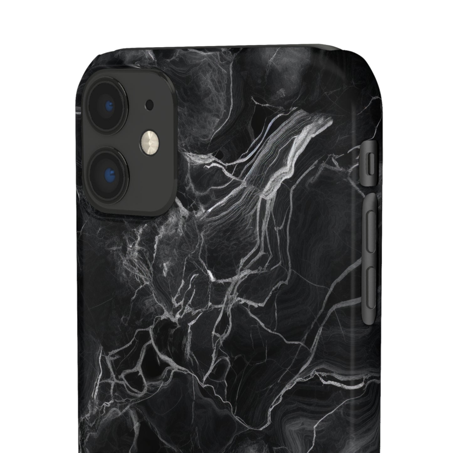 Dark Marble - iPhone Snap Case