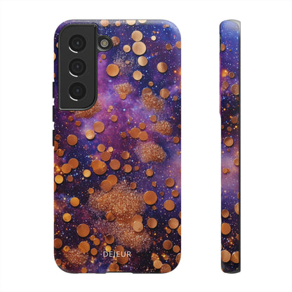 Cosmic Glitter Circles - Samsung Galaxy Tough Case