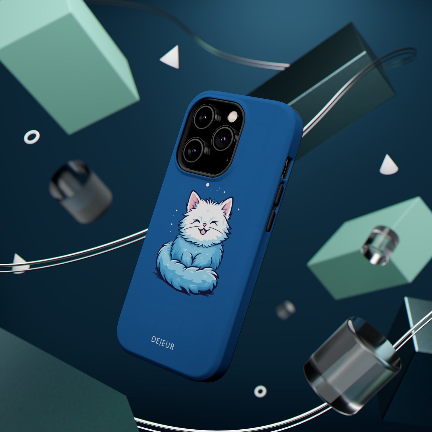 Sky Happy Cat - iPhone MagSafe Tough Case