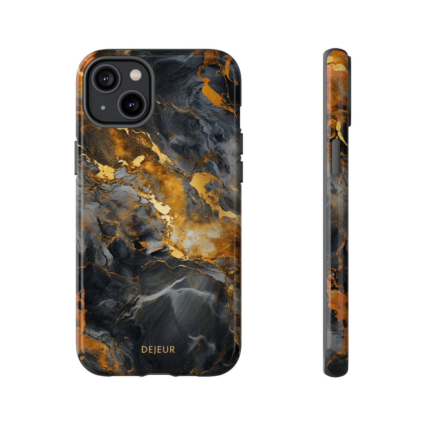 Platinum Gold Marble - iPhone Tough Case