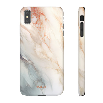 Ash Sandstone Marble - iPhone Snap Case