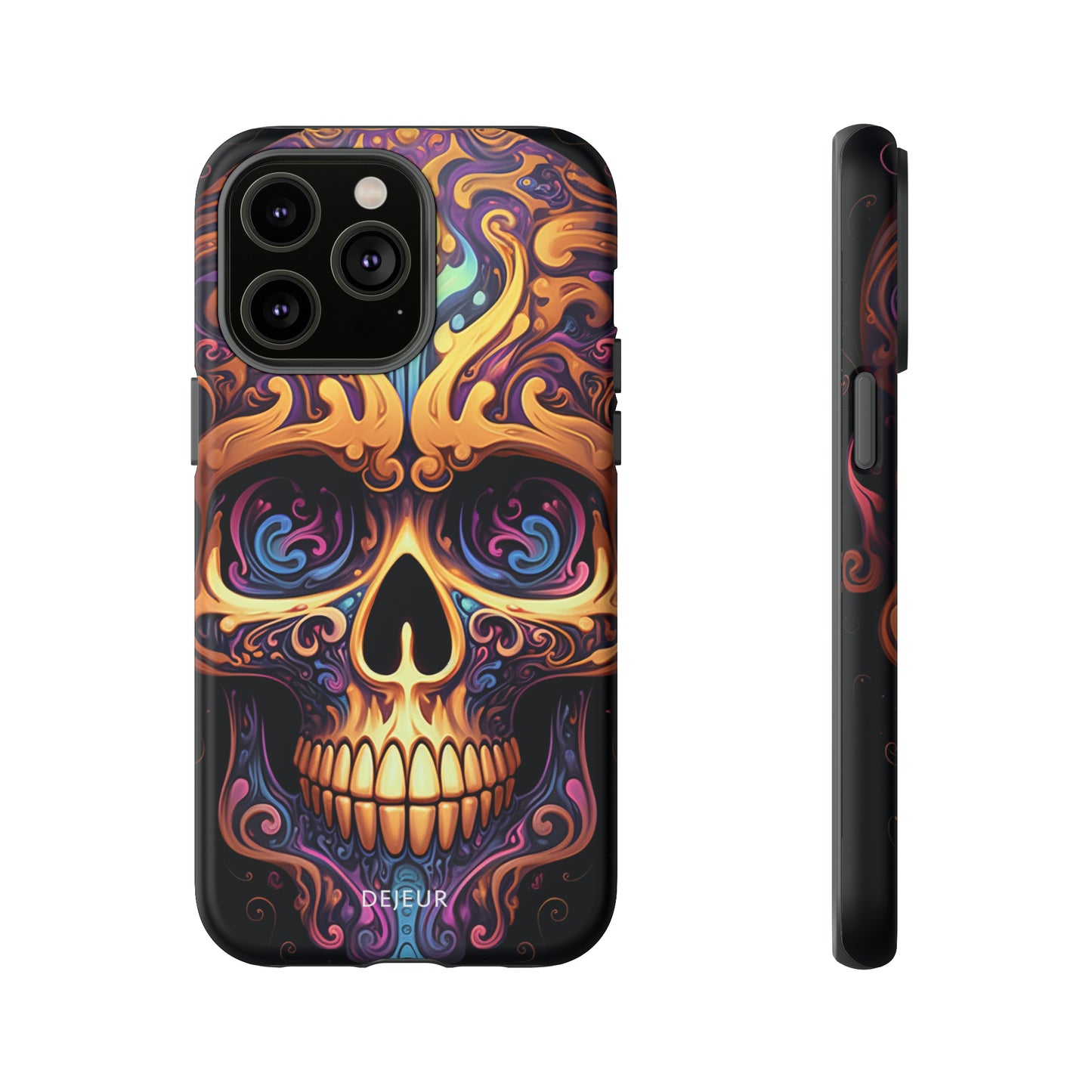 Paisley Skull - iPhone Tough Case