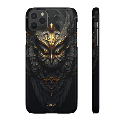 Golden Dark Owl - iPhone Snap Case