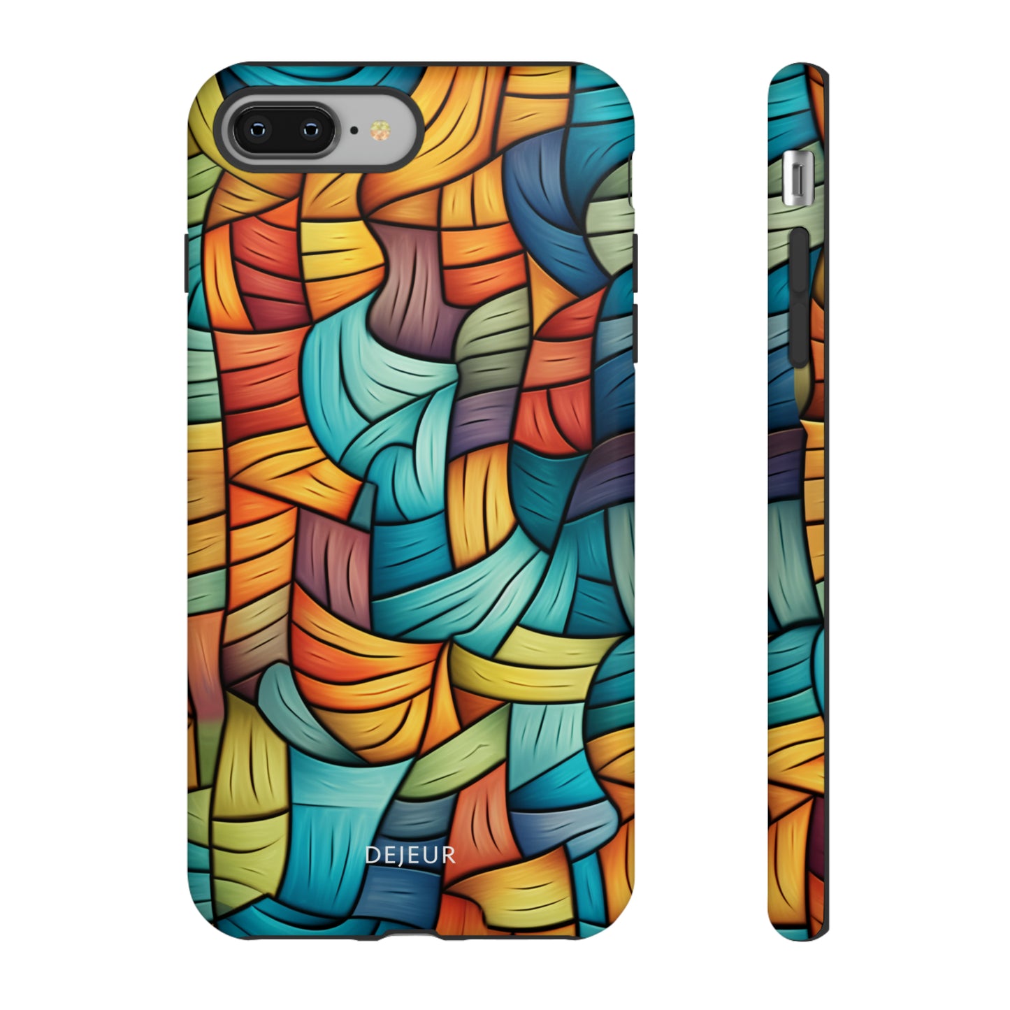 Curved Line Slats - iPhone Tough Case