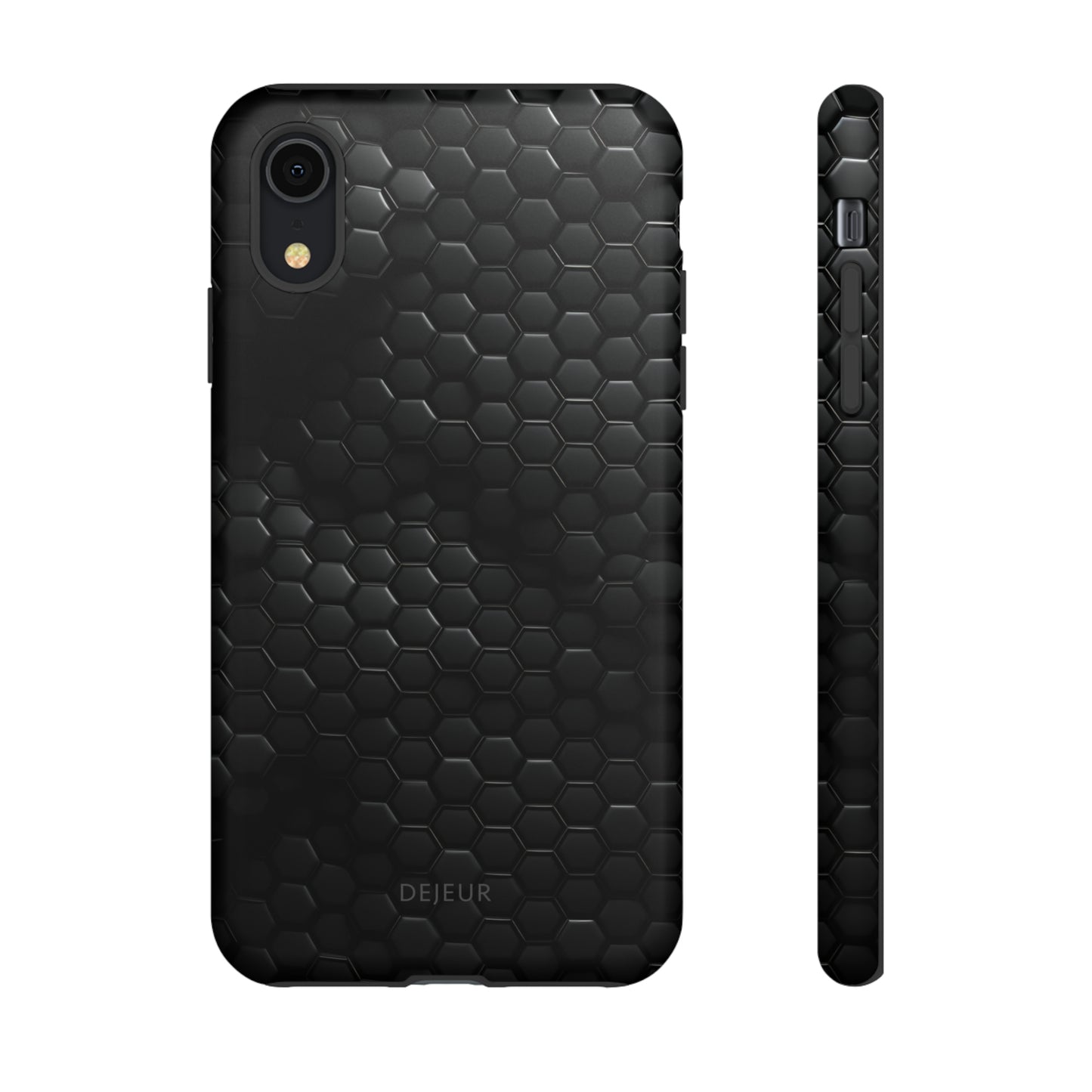 Black Carbon Matrix - iPhone Tough Case