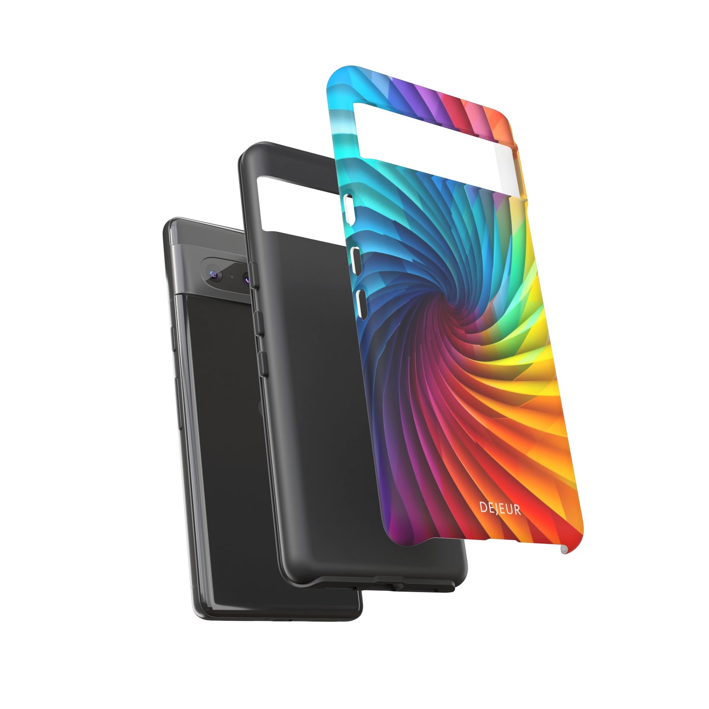 Rainbow Spiral - Google Pixel Tough Case