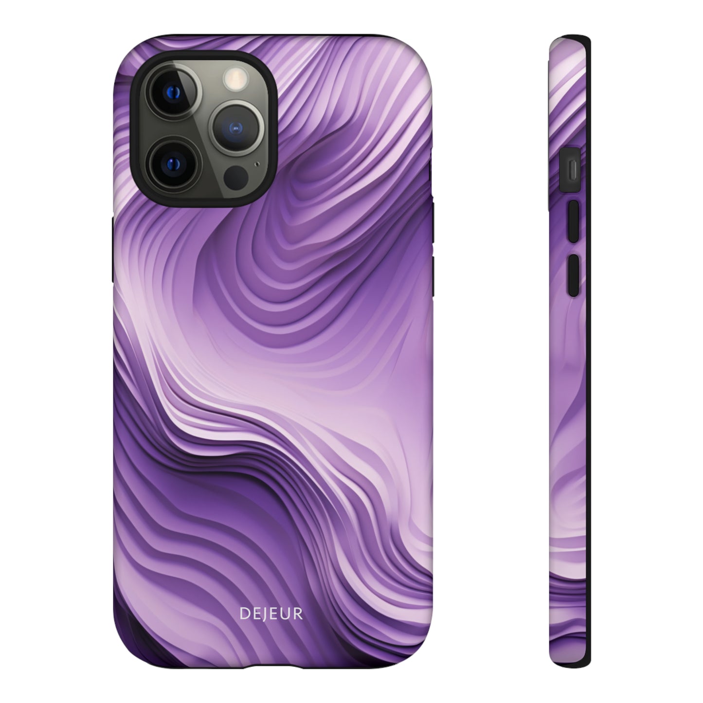 Violet Waves - iPhone Tough Case