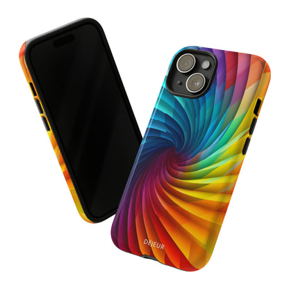 Rainbow Spiral - iPhone Tough Case