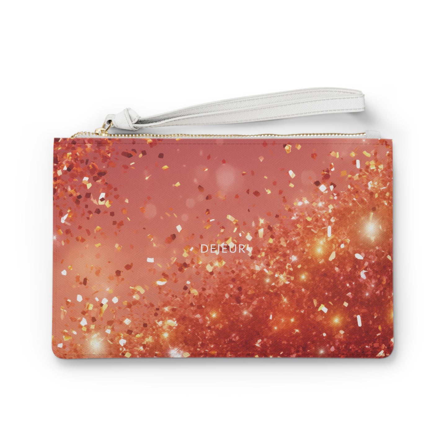 Rose Confetti Glitter - Clutch Bag