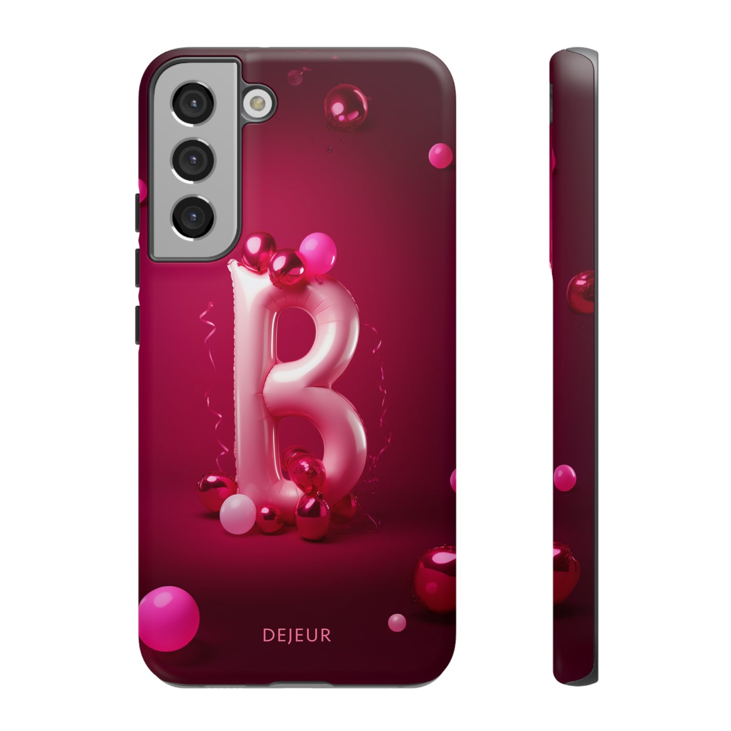 B Pink Party Balloons - Samsung Galaxy Tough Case