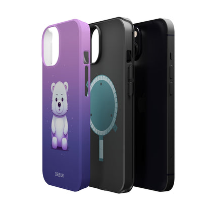 Violet Bear - iPhone MagSafe Tough Case