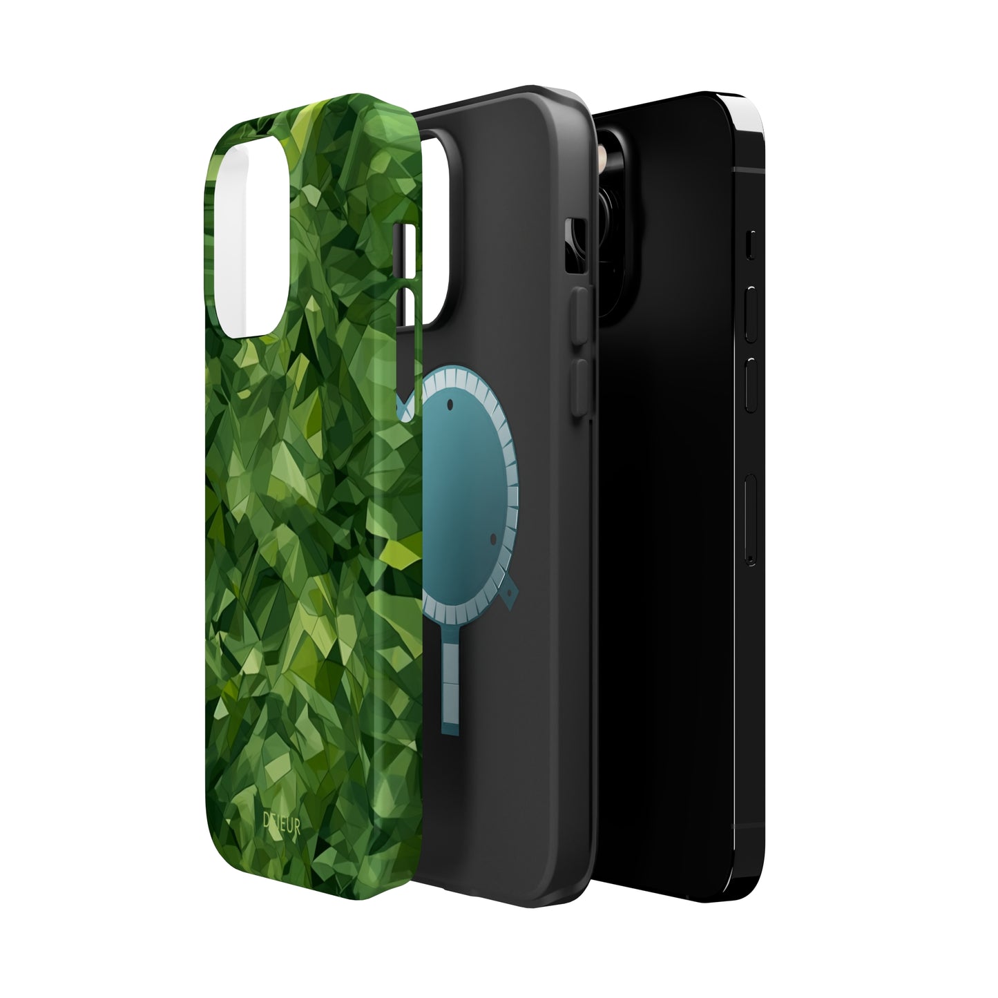 Modern Camo Green - iPhone MagSafe Tough Case