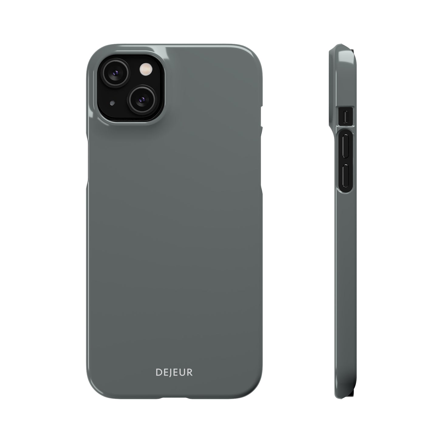 Graphite Grey - iPhone Snap Case