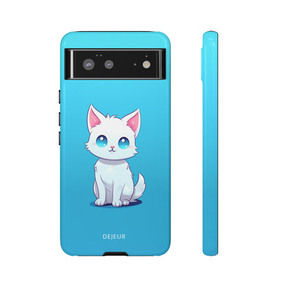 Blue Eyed Cutey Cat - Google Pixel Tough Case