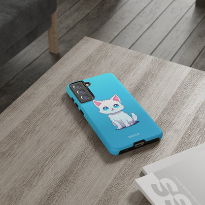 Blue Eyed Cutey Cat - Samsung Galaxy Tough Case