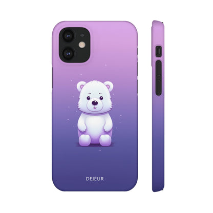 Violet Bear - iPhone Snap Case