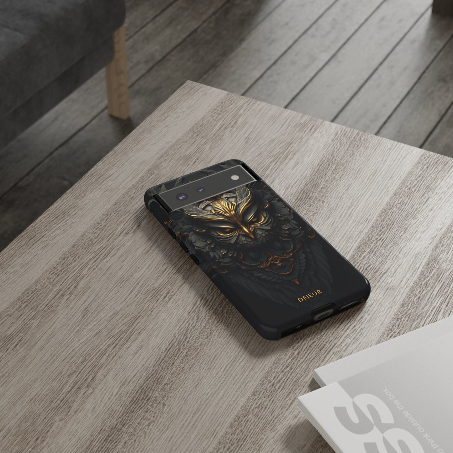 Golden Dark Owl - Google Pixel Tough Case