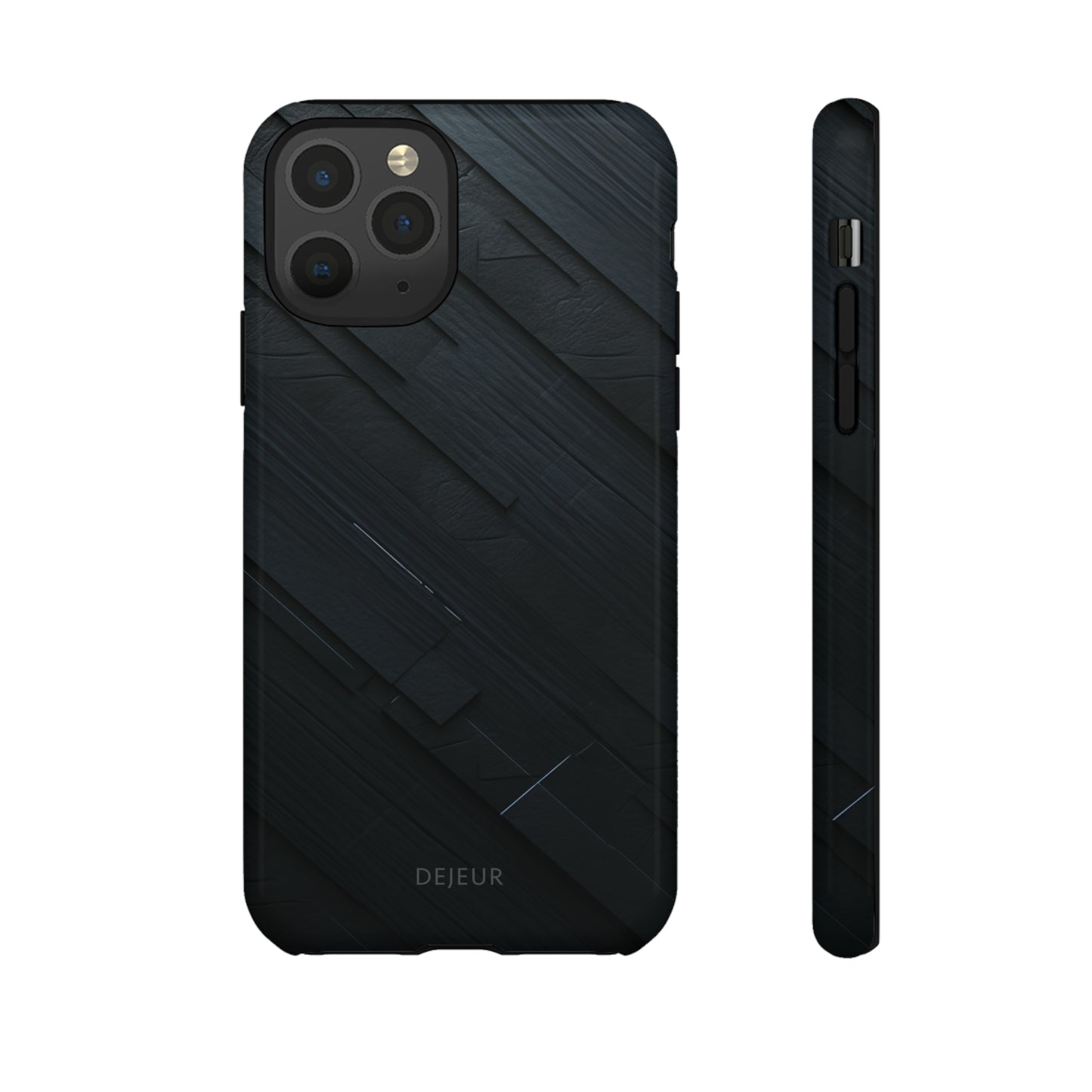 Synthetic Black Graphite - iPhone Tough Case