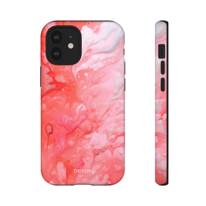 Rose Pink Marble - iPhone Tough Case