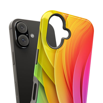 Rainbow Layers - iPhone MagSafe Tough Case