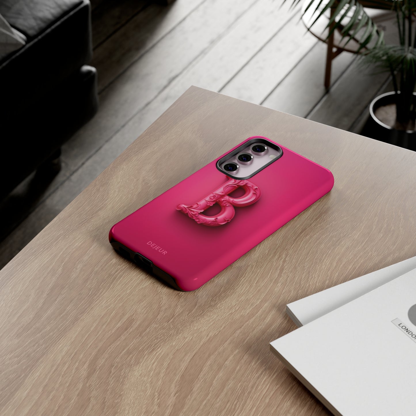 B Hot Pink - Samsung Galaxy Tough Case