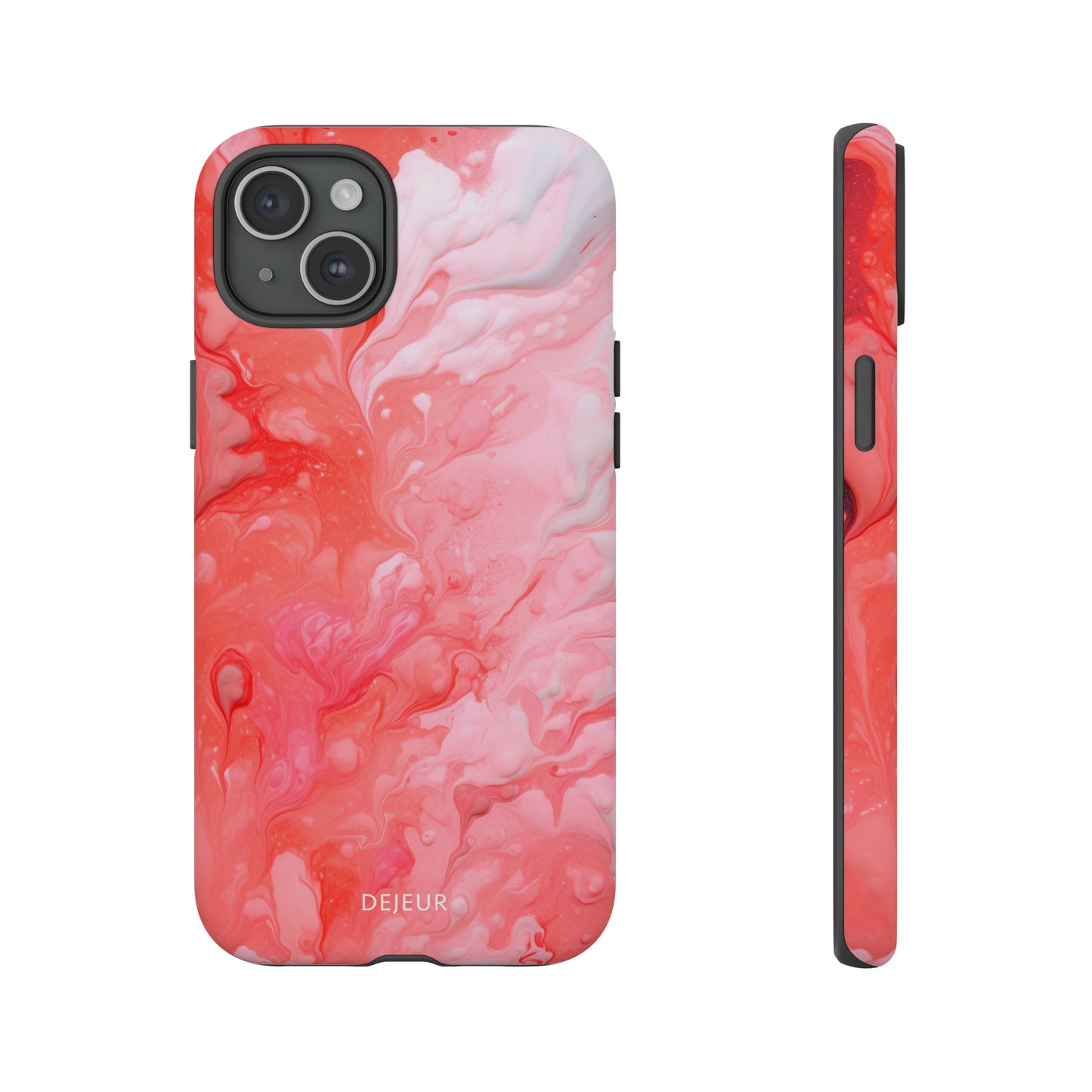 Rose Pink Marble - iPhone Tough Case