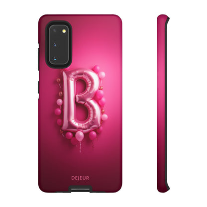 B Magenta Pink Balloons - Samsung Galaxy Tough Case