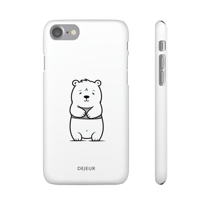 Friendly bear - iPhone Snap Case